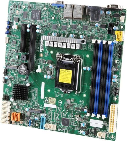 Supermicro MB MBD-X11SCH-LN4F-O S1151 Ci3 Celeron E-2100 C246 128G PCIE mATX in Saudi Arabia
