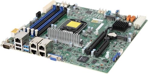 Supermicro MB MBD-X11SCH-LN4F-O S1151 Ci3 Celeron E-2100 C246 128G PCIE mATX in Saudi Arabia