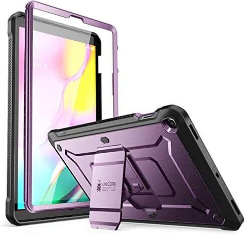 حافظة سلسلة SUPCASE Unicorn Beetle Pro لجهاز Galaxy Tab S5e، حافظة واقية متينة لكامل الجسم مع واقي شاشة مدمج لجهاز Samsung Galaxy Tab S5e 10.5 بوصة موديل 2019 (SM-T720/T725) (أسود) in Kuwait