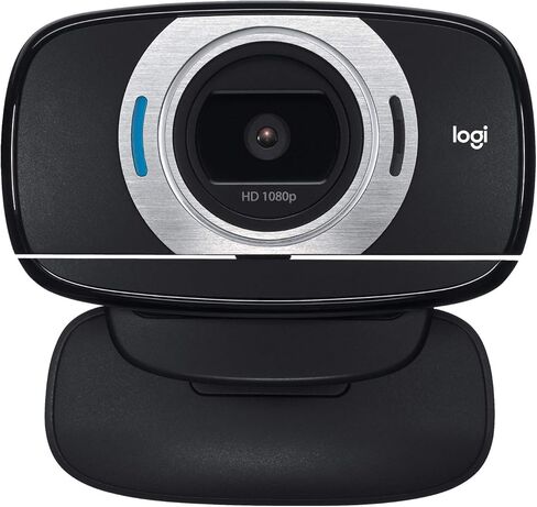 Logitech HD Laptop Webcam C615 with Fold-and-Go Design, 360-Degree Swivel, 1080p Camera in Saudi Arabia