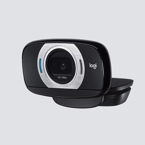 Logitech HD Laptop Webcam C615 with Fold-and-Go Design, 360-Degree Swivel, 1080p Camera in Saudi Arabia