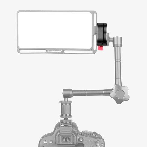 نظام لوحة إطلاق سريع صغير من Koolehaoda مع برغي 1/4 بوصة لحامل الكاميرا الثلاثي، والجيمبال، والأحادية، وشاشات الفيديو، والذراع السحري، ودعامة الفلاش، والمثبت - (عبوتان PU-30C) in Saudi Arabia