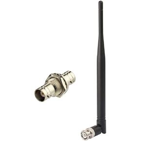UHF 433MHz هوائي BNC موصل ذكر للهواة المحمولة وراديو لحم الخنزير استقبال الماسح الضوئي مع محولات الموصل in Saudi Arabia