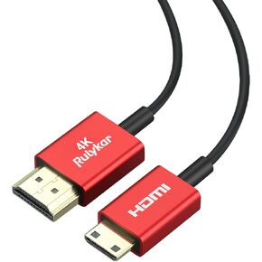 كابل Rulykar قصير 8K HDMI 2.1 بطول 1.0FT/0.3M، سرعة فائقة 48 جيجابت في الثانية، سلك HDMI رفيع للغاية Φ2.5 مم، 8K@60هرتز، 4K@120هرتز، HDR ديناميكي، eARC، متوافق مع GH5S، PS5، شاشة Xbox One، الكمبيوتر الشخصي و اكثر… in Kuwait