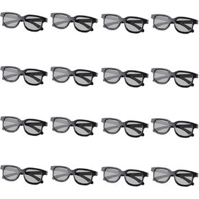GELETE 3D movie glasses passive unisex three-D glasses Polarized cinema glasses (16 pack) in Kuwait