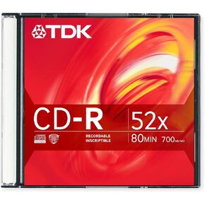 TDK CDR 52x 700MB 80min (1-Pack) in Saudi Arabia