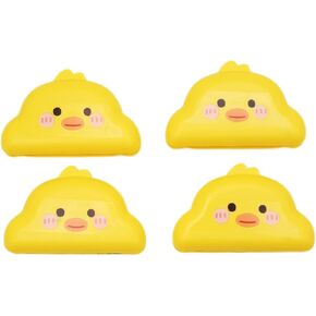 4 قطع من مشابك كابلات البطة للسلك، منظم مقابس كابلات المكتب على شكل سحابة بطة لطيفة لجميع اجهزة الكمبيوتر والشحن الكهربائي والماوس في المكتب والغرفة والمطبخ in Kuwait