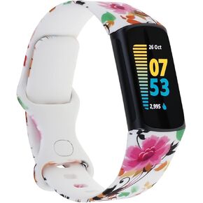 Ybludiy متوافق مع Fitbit Charge 5 Bands للرجال والنساء، أساور معصم بديلة لحزام رياضي مسامي لملحقات Fitbit Charge 5