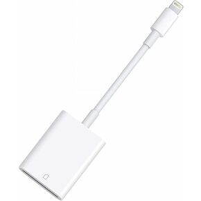 【معتمد من Apple MFi】قارئ بطاقات Lightning إلى SD لهاتف iPhone، عارض بطاقة SD لكاميرا ألعاب DESOFICON Trail، قارئ كاميرا Lightning إلى SD لهاتف iPhone 14 13 12 11 Pro Max XS XR X 8 iPad، التوصيل والتشغيل in Kuwait