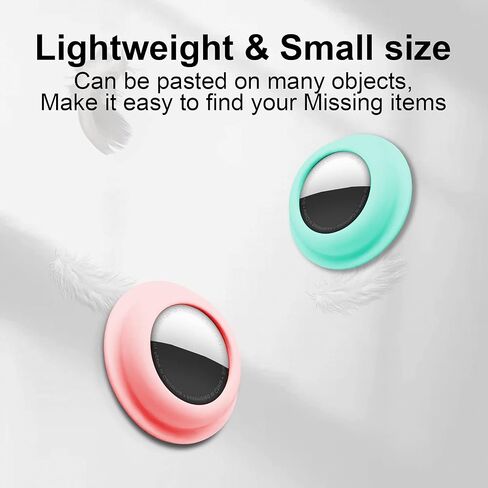 4-Pack for AirTag Holder Adhesive, Silicone Sticker Case Fits Gen 1/2 in Kuwait