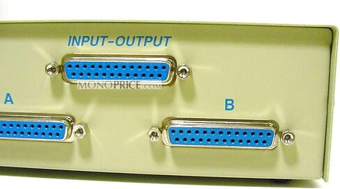 صندوق تبديل البيانات اليدوي Monoprice 2x1 DB25 أنثى in Saudi Arabia