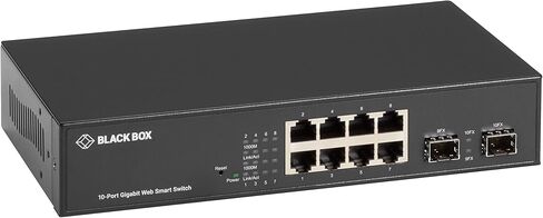 محول شبكة جيجابت إيثرنت الذكي من سلسلة Black Box LGB700 - SFP in Kuwait