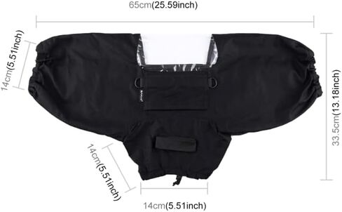 Waterproof Camera Rain Cover,Nylon Rain Resistant Cover Protector for DSLR & SLR Cameras(25.6inch*13.18inch) in Saudi Arabia