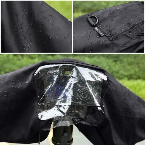 Waterproof Camera Rain Cover,Nylon Rain Resistant Cover Protector for DSLR & SLR Cameras(25.6inch*13.18inch) in Saudi Arabia