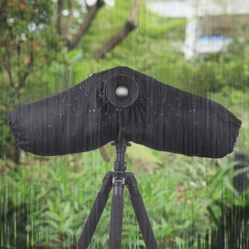 Waterproof Camera Rain Cover,Nylon Rain Resistant Cover Protector for DSLR & SLR Cameras(25.6inch*13.18inch) in Saudi Arabia