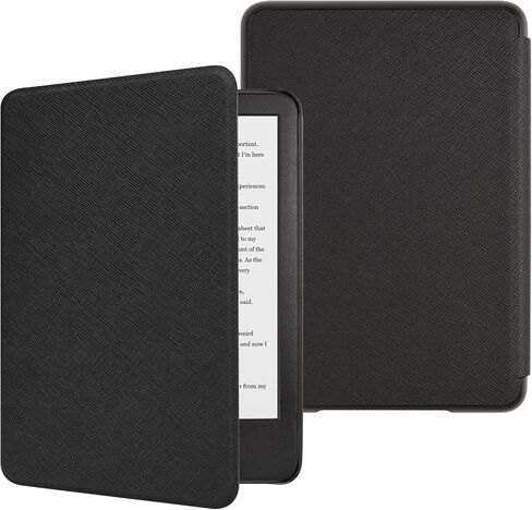 DMLuna Case for All-New Kindle (11th Generation 2022 Release), Ultra Thin and Lightweight Smart Protective Durable Premium PU Leather Cover with Auto Sleep Wake Function, Almond Blossom in Saudi Arabia