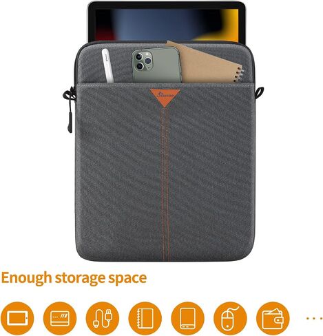 SIMTOP Tablet Sleeve Bag SIMTOP iPad Bag 12.9 inch for 12.9 inch New iPad Pro, 5th 4th 3rd Gen 2018-2022 with Magic Keyboard and Smart Keyboard Folio or Logitech Slim Folio Pro Case in Saudi Arabia