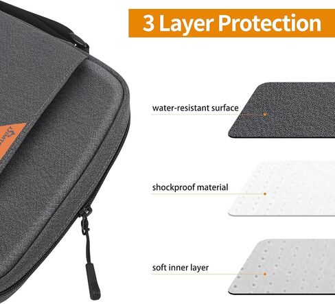 SIMTOP Tablet Sleeve Bag SIMTOP iPad Bag 12.9 inch for 12.9 inch New iPad Pro, 5th 4th 3rd Gen 2018-2022 with Magic Keyboard and Smart Keyboard Folio or Logitech Slim Folio Pro Case in Saudi Arabia