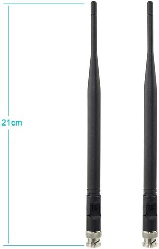 UHF 433MHz هوائي BNC موصل ذكر للهواة المحمولة وراديو لحم الخنزير استقبال الماسح الضوئي مع محولات الموصل in Saudi Arabia