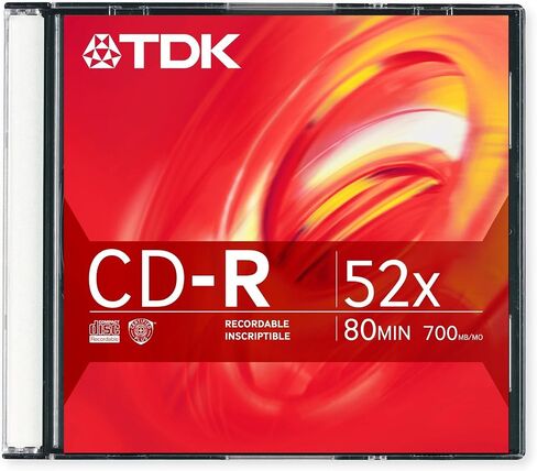 TDK CDR 52x 700MB 80min (1-Pack) in Saudi Arabia