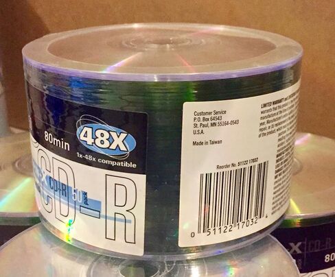 Prodisc Spin-X CD-R 50 pack Blank CD -R Shiny Silver 80 minute in Saudi Arabia
