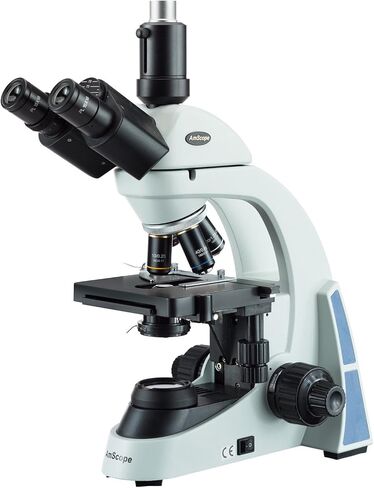 AmScope T550B 40X-2000X LED Biological Trinocular Compound Microscope in Saudi Arabia