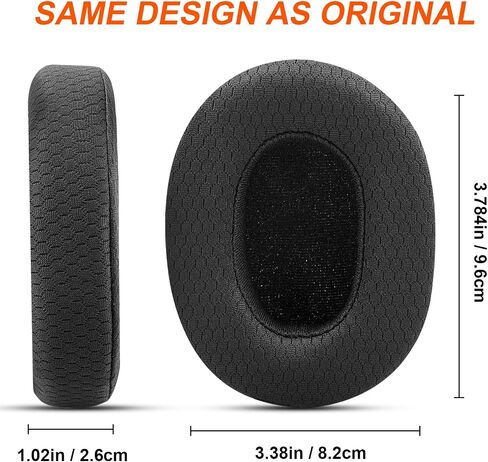 Replacement Ear Pads Cushion for Skullcandy Crusher EVO/ANC Hesh 3 -Black in Kuwait