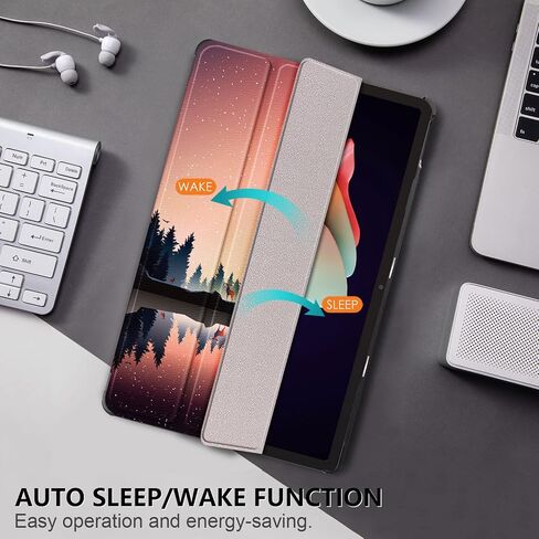 Case for Lenovo Tab P11 (2nd Gen) 11.5Inch 2023 TB-350FU,Lightweight Slim Shell Stand Cover for Lenovo Tab P11 2nd Gen Tablet TB-350XC,Black in Kuwait