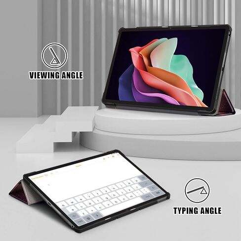 Case for Lenovo Tab P11 (2nd Gen) 11.5Inch 2023 TB-350FU,Lightweight Slim Shell Stand Cover for Lenovo Tab P11 2nd Gen Tablet TB-350XC,Black in Kuwait