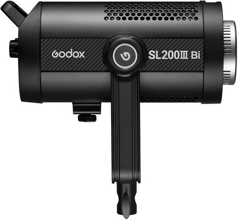 Godox SL200 Bi-Color LED Video Light, SL200IIIBI 215W 2800-6500K 95,400 Lux CRI/TLCI 97+ COB Monolight Bowens Mount Continuous Output Lighting for Live Streaming, Studio Photography Film TV Production in Kuwait