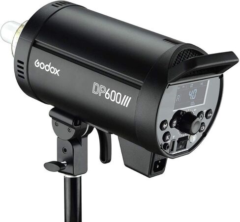 Godox DP600III 600W 2.4G Wireless X System Studio Strobe Flash Light 600Ws GN80 Pro إضاءة التصوير الفوتوغرافي مع نظام GODOX 2.4G اللاسلكي X المدمج (110 فولت) in Saudi Arabia