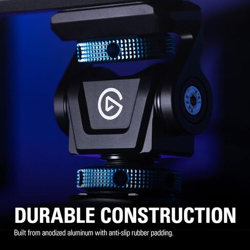 Elgato Cold Shoe - حامل خيط قابل للتعديل مقاس ¼ بوصة للأضواء، وفلاش خارج الكاميرا، والميكروفونات، متوافق مع Key Light Mini، وحوامل الإضاءة، والحوامل الثلاثية، مثالي لإنتاج استوديو الصور والفيديو in Kuwait