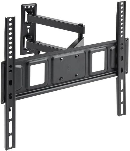 Monoprice Full-Motion Articulating TV Wall Mount Bracket for TVs 32in to 55in, Max Weight 77 lbs, Extension Range of 2.8in to 17in, VESA Patterns Up to 400x400, Fits Curved Screens - EZ Series in Saudi Arabia