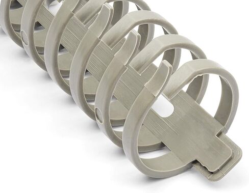 StarTech.com Flexible Cable Management Raceway Spine Vertebrae, 3/4"(20mm) W x 1/2"(14mm) H - 20"(0.5m) Length, Nylon 66 Network Cable/Power Cord Hider Kit, Wall Wire Duct System, UL Listed in Kuwait