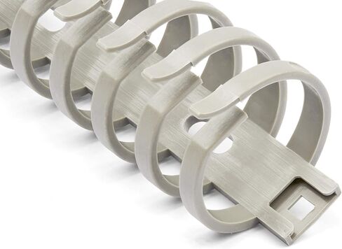 StarTech.com Flexible Cable Management Raceway Spine Vertebrae, 3/4"(20mm) W x 1/2"(14mm) H - 20"(0.5m) Length, Nylon 66 Network Cable/Power Cord Hider Kit, Wall Wire Duct System, UL Listed in Kuwait