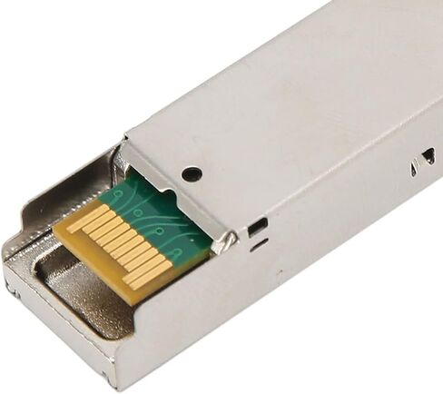 Septpenta 1.25G SFP Transceiver, Using Lc Single Mode Fiber, 1.25Gbps High Speed Transmission, Support Plug and Play Hot Plug and DDM for Fiber Optic Switches Routers Network Adapters in Saudi Arabia