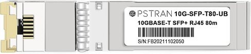 وحدة ارسال واستقبال نحاسية 10GBASE-T SFP+ الى RJ45 من اوبستران، متوافقة مع سيسكو SFP-10G-T-80 فينيسار نتغير AXM766 تي بي-لينك دي لينك كيو كيو بي سوبر ماركي 10G SFP+ 80 متر Cat6a/7 in Kuwait