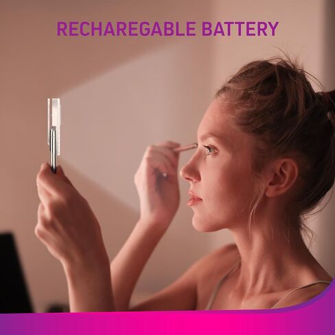 ضوء حلقة سيلفي LED قابل لإعادة الشحن من ChargeWorx | 3 مستويات سطوع | تصميم محمول للغاية وصغير الحجم | حامل بمشبك | ملحق Pro Vlogging Studio للهواتف الذكية والأجهزة اللوحية وأجهزة الكمبيوتر المحمولة in Kuwait