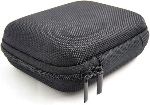 Miayaya Small Hard Case Shell Travel Carrying Case Bag Portable Protection Hard EVA Cover with Dual Zipper for MP3 Players, USB Cable, Earphones, Hard Drive, Memory Cards, Keys (4.13x3.14x1.77 inch) in Saudi Arabia
