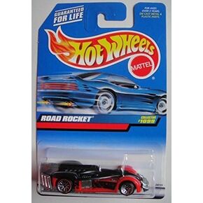 HOT WHEELS BLACK/RED ROAD ROCKET #1099 SILVER WIRE WHEELS in Saudi Arabia