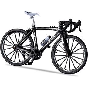 1:10 Scale Die-Cast Alloy Mini Mountain Bike Bicycle Model Toy Desktop Decoration Crafts for Cycling Lovers Bike Racers Athletes Children Boys and Girls (Black) in Saudi Arabia