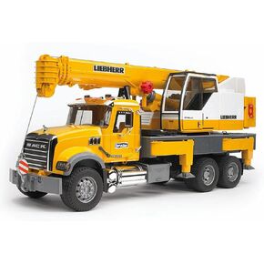 Bruder 02818 Mack Granite Liebherr Crane Truck in Saudi Arabia