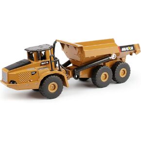 duturpo 1/50 Scale Diecast Forklift Truck Toys, High Detail Metal Construction Vehicles Model Toy for Kids (Forklift)