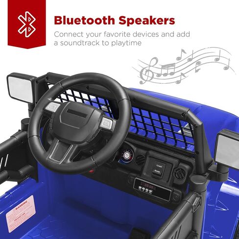 Best Choice Products 12V Kids Electric Vehicle Toy Ride On Car with Parent Remote Control for Toddlers, Seat Harness, 61 lbs Weight Capacity, Locking Doors, Spring Suspension, Bluetooth - Hot Pink in Kuwait