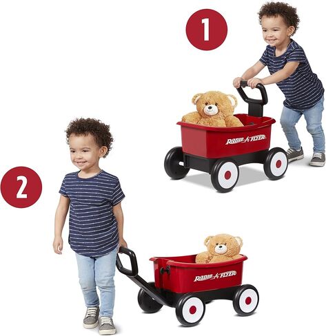Radio Flyer My 1st Wagon with Teddy Bear , Red in Saudi Arabia