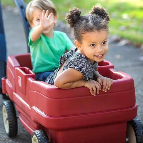 Step2 Neighborhood Wagon with Seats, Red in Saudi Arabia