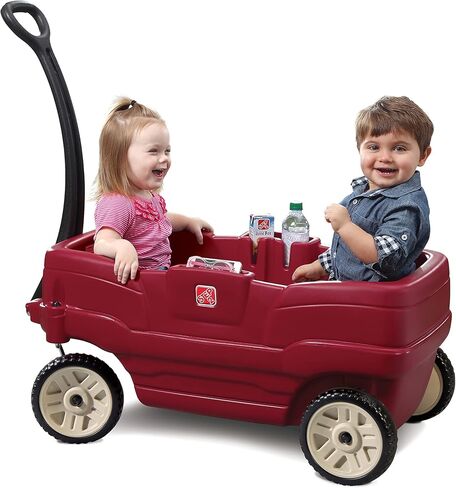 Step2 Neighborhood Wagon with Seats, Red in Saudi Arabia