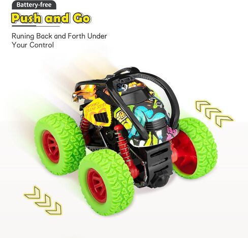 LODBY Car Toys for 2 3 4 Year Old Girls Gifts, Pull Back Cars Toys for Toddler Age 2-6, Monster Trucks for Kids Boys Toys Age 2-6 Year Old Girl Birthday Gifts in Saudi Arabia