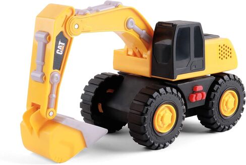 CAT Construction Toys, Tough Machines Toy Excavator, 10" W/Realistic Lights & Sounds, Rumbling Action, Movable Parts & Sturdy Plastic Construction in Saudi Arabia