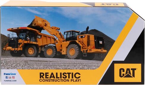 CAT Construction Toys, Tough Machines Toy Excavator, 10" W/Realistic Lights & Sounds, Rumbling Action, Movable Parts & Sturdy Plastic Construction in Saudi Arabia